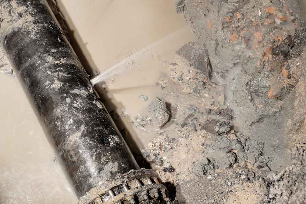broken sewer lines with leaking South Tampa, FL