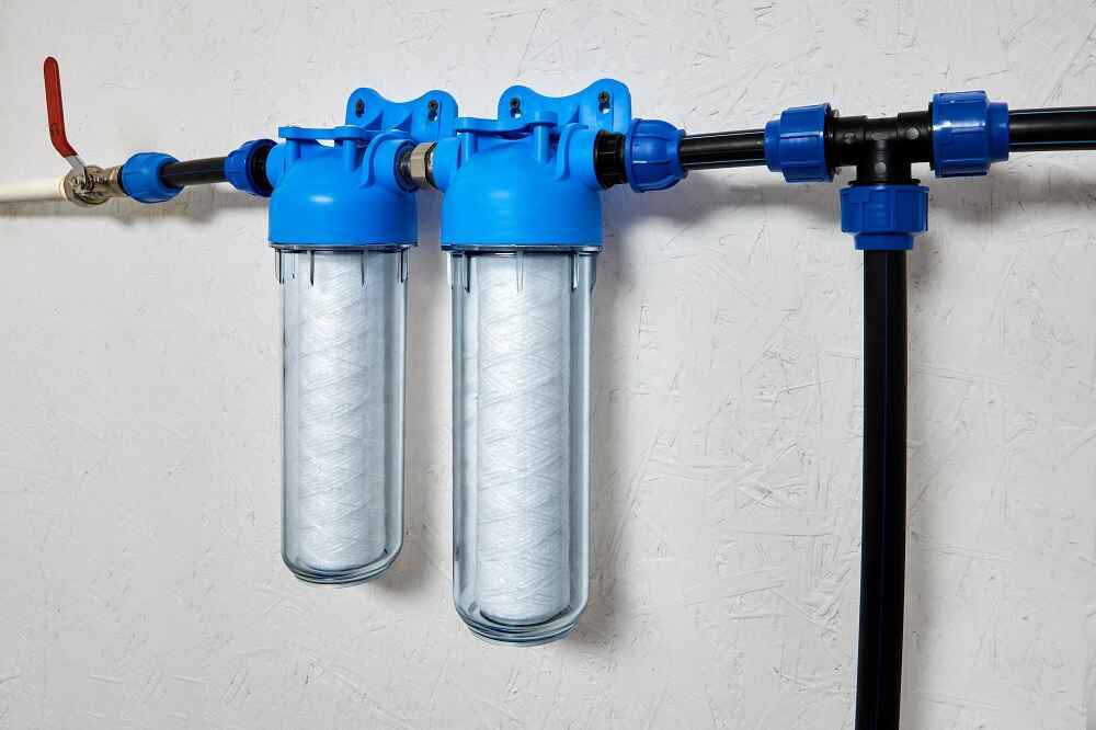 water filter at home